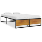 Bedframe van gepoedercoat metaal voor een warme slaapkamer sfeer - 120 x 200 cm - Bedden & bedframes
