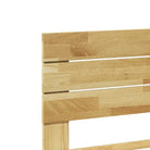 Bedframe van massief eikenhout met extra opbergruimte voor een goede nachtrust - Bedden & bedframes