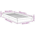 Bedframe van massief eikenhout voor een goede nachtrust - Bedden & bedframes