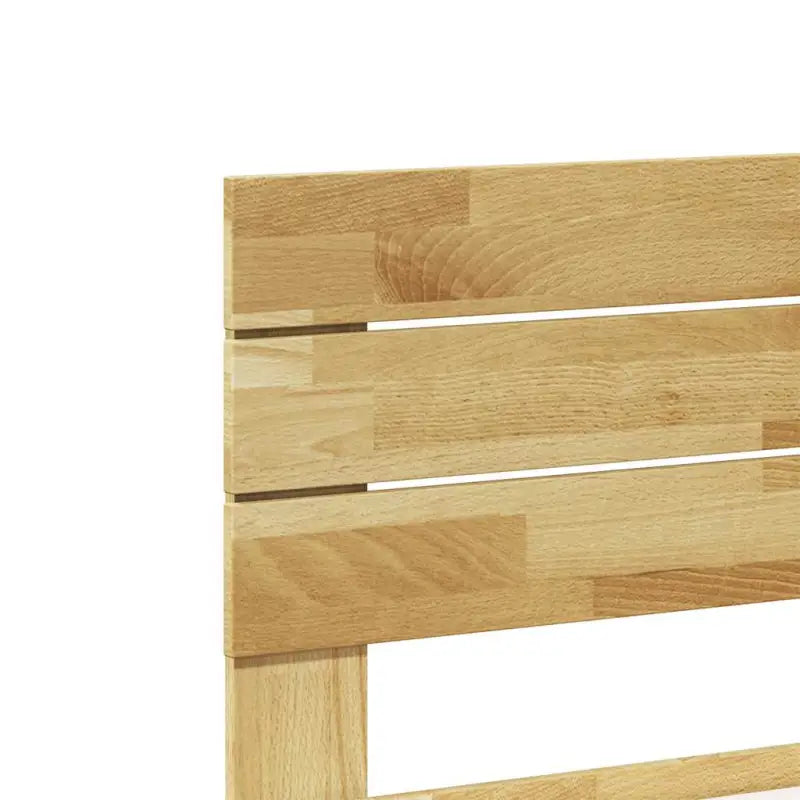 Bedframe van massief eikenhout voor een stabiele en stijlvolle slaapkamer - Bedden & bedframes