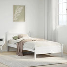 Bedframe van massief grenenhout met extra opbergruimte voor je slaapkamer - Wit / 90 x 190 cm - Bedden & bedframes