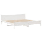 Bedframe van massief grenenhout met extra opbergruimte voor je slaapkamer - Bedden & bedframes