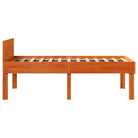 Bedframe van massief grenenhout met extra opbergruimte - Bedden & bedframes