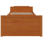 Bedframe van massief grenenhout met rustieke uitstraling - Bedden & bedframes