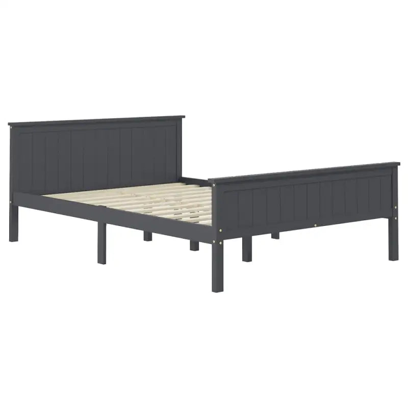 Bedframe van massief grenenhout met tijdloos en eenvoudig ontwerp - Bedden & bedframes