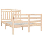 Bedframe van massief grenenhout met tijdloos ontwerp voor slaapkamer - Bedden & bedframes