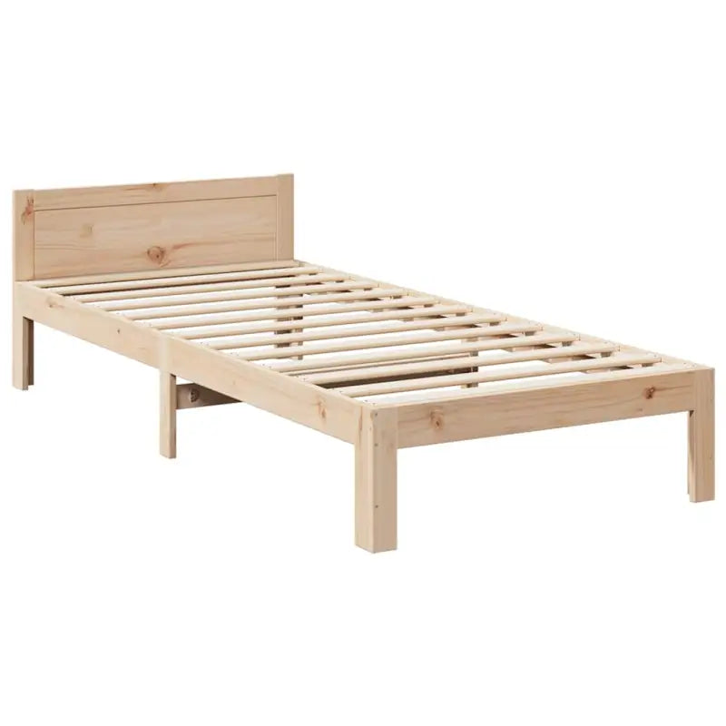 Bedframe van massief grenenhout met voorgeboorde gaten for een stabiele slaapplek - Bedden & bedframes