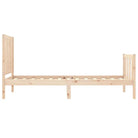 Bedframe van massief grenenhout voor een comfortabele slaapkamer - Bedden & bedframes