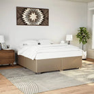 Bedframe van massief Grenenhout voor een duurzame en stijlvolle slaapkamer - Cappuccino / 200 x 200 cm - Bedden &