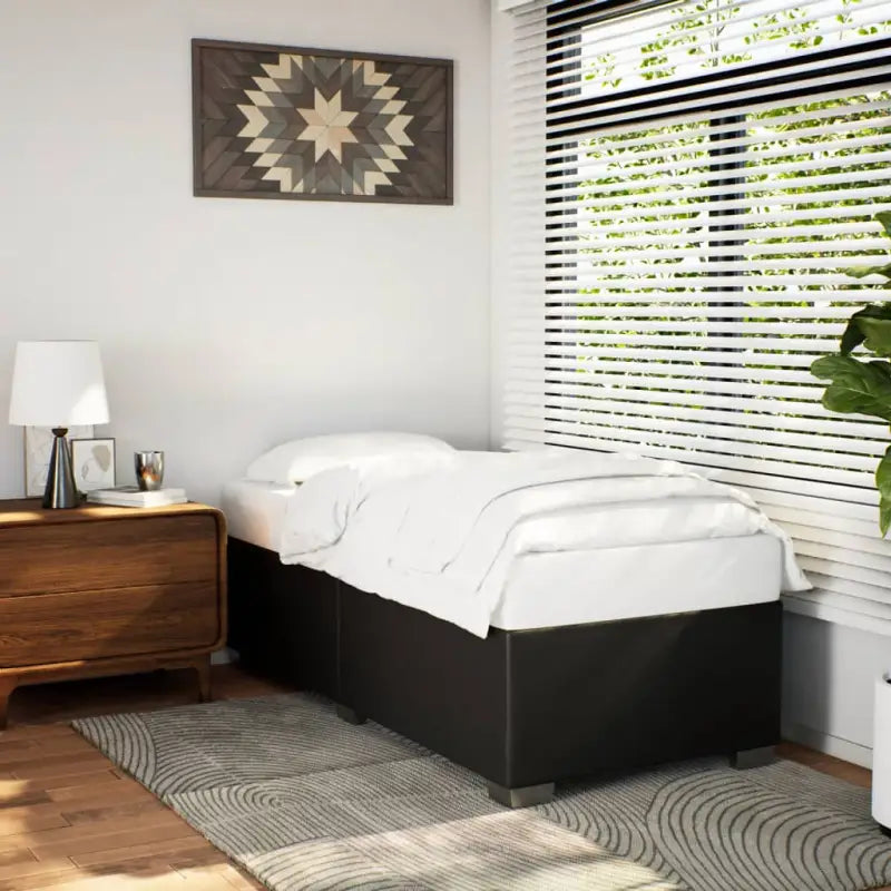Bedframe van massief Grenenhout voor een duurzame en stijlvolle slaapkamer - Zwart / 90 x 200 cm - Bedden & bedframes