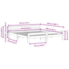 Bedframe van massief grenenhout voor een goede nachtrust - Bedden & bedframes