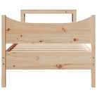 Bedframe van massief grenenhout voor een stabiele en duurzame slaapplaats - Bedden & bedframes