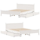 Bedframe van massief grenenhout voor een stabiele en duurzame slaapplaats - Bedden & bedframes