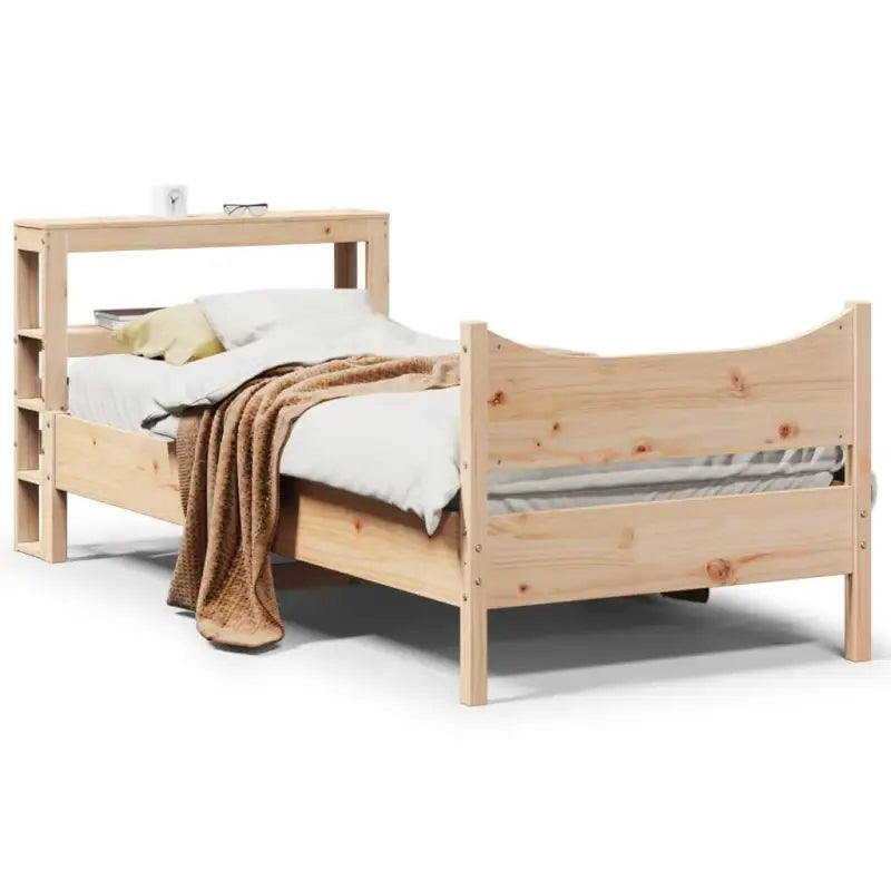 Bedframe van massief grenenhout voor een stabiele en duurzame slaapplaats - Bedden & bedframes