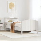 Bedframe van massief grenenhout voor een stabiele en duurzame slaapkamer - Wit / 100 x 200 cm - Bedden & bedframes