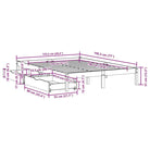 Bedframe van massief grenenhout voor een stabiele en duurzame slaap - Bedden & bedframes