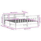 Bedframe van massief grenenhout voor een stabiele nachtrust - Bedden & bedframes