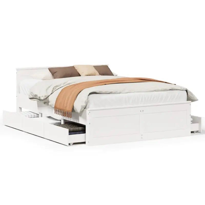 Bedframe van massief grenenhout voor een stabiele nachtrust - Bedden & bedframes