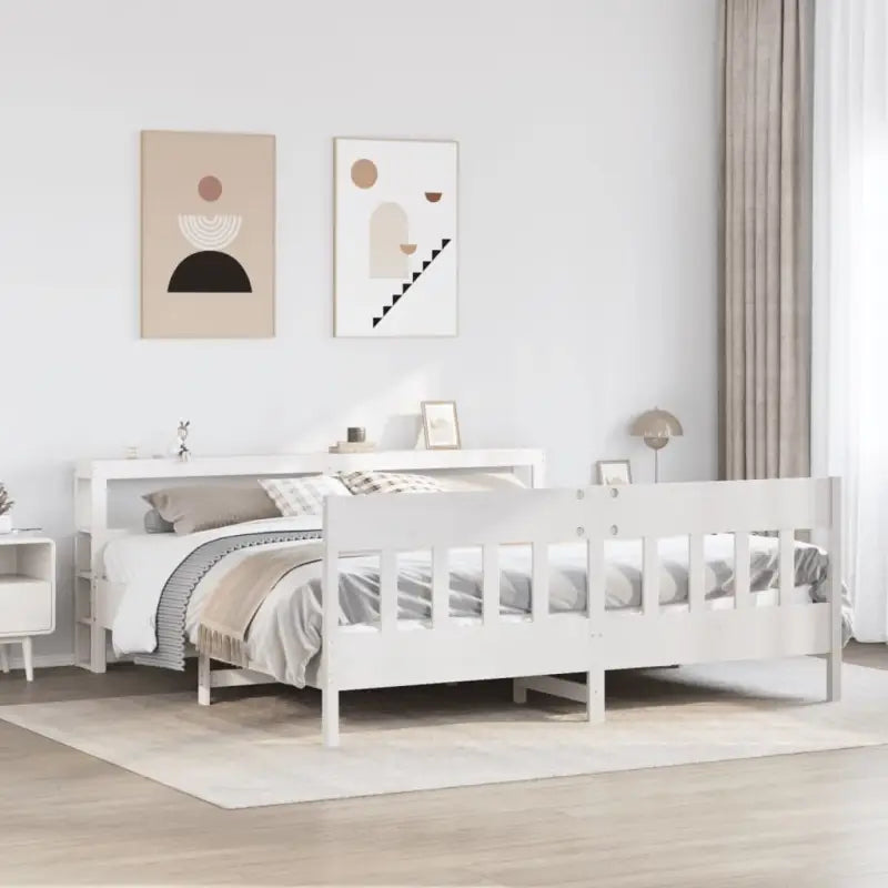 Bedframe van massief grenenhout voor een stabiele nachtrust - Bedden & bedframes