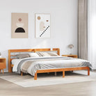 Bedframe van massief grenenhout voor een stabiele nachtrust - Wasbruin / 180 x 200 cm - Bedden & bedframes