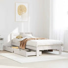 Bedframe van massief grenenhout voor een stabiele nachtrust - Wit / 90 x 200 cm - Bedden & bedframes