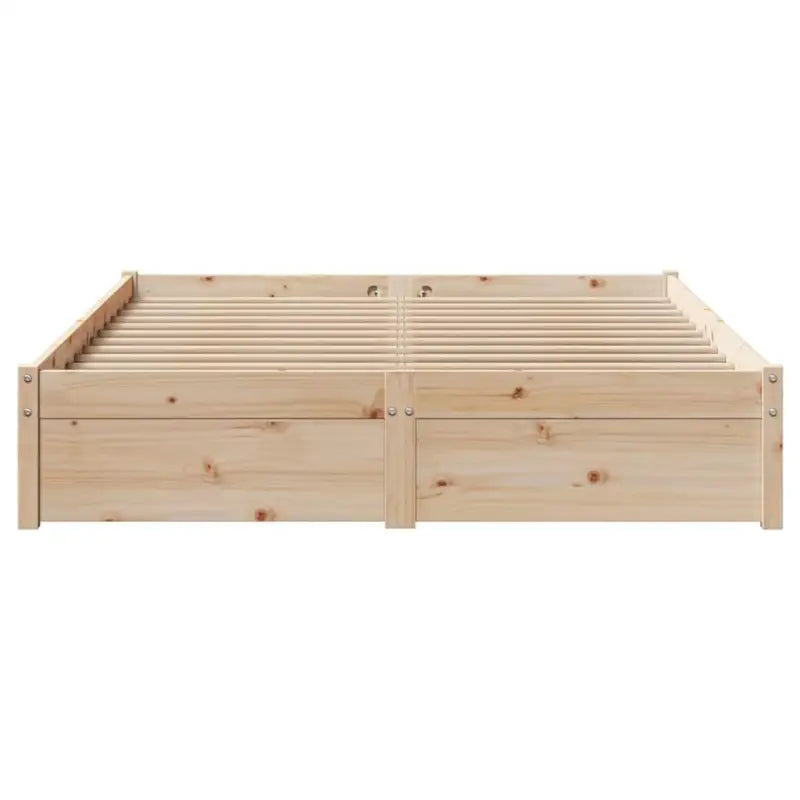 Bedframe van massief grenenhout voor een stabiele slaapbasis - Bedden & bedframes