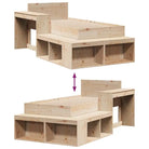 Bedframe van massief grenenhout voor een stabiele slaapervaring - Bedden & bedframes
