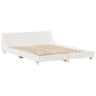 Bedframe van massief grenenhout voor een stabiele slaapkamer basis - Bedden & bedframes
