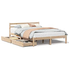 Bedframe van massief grenenhout voor een stevige en duurzame slaapkamer - Bedden & bedframes