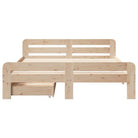 Bedframe van massief grenenhout voor een stevige en duurzame slaapruimte - Bedden & bedframes