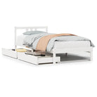 Bedframe van massief grenenhout voor stabiele en duurzame slaapgemoedsrust - Bedden & bedframes