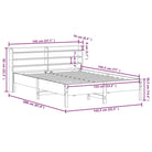 Bedframe van massief grenenhout voor stevige en duurzame slaapruimte - Bedden & bedframes