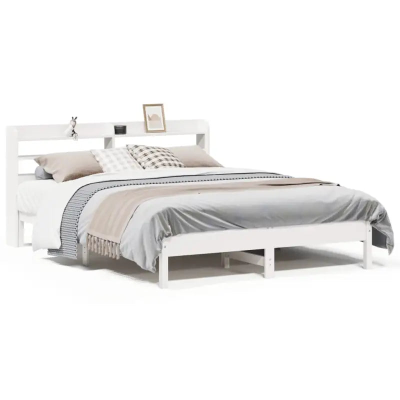 Bedframe van massief grenenhout voor stevige en duurzame slaapruimte - Bedden & bedframes