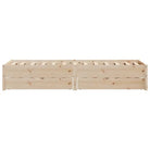 Bedframe van massief grenenhout voor stevige en duurzame slaaprust - Bedden & bedframes