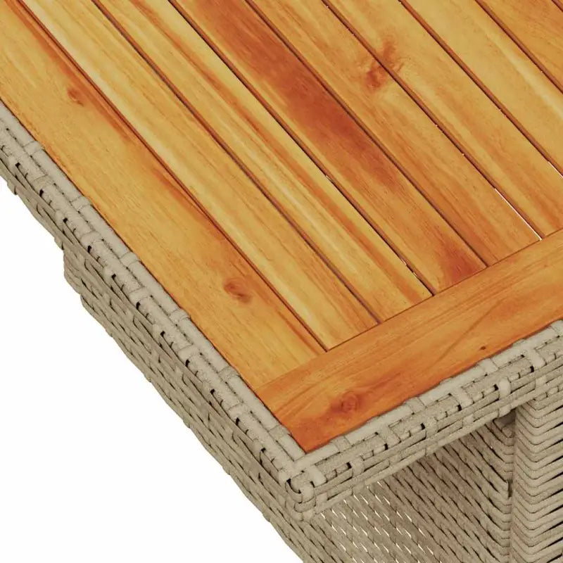 Beige Loungeset met waterdichte tas en gepoedercoat staal voor buiten - Tuinsets