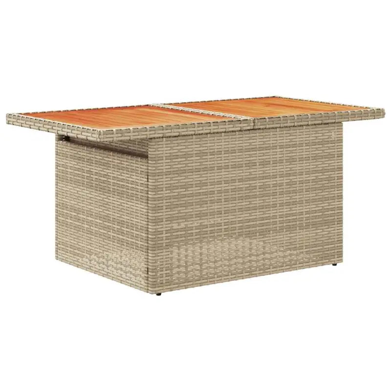 Beige Loungeset met waterdichte tas en gepoedercoat staal voor buiten - Tuinsets