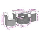 Beige materiaal loungeset met gepoedercoat staal voor jouw tuin of terras - Tuinsets