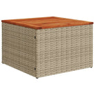Beige materiaal loungeset met gepoedercoat staal voor tuin of terras - Tuinsets