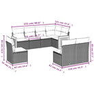 Beige materiaal tuinsets met gepoedercoat staal en comfortabele afmetingen - Tuinsets