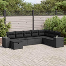 Beige materiaal tuinstoelset met gepoedercoat staal afmetingen - Zwart / met opbergruimte - Tuinsets