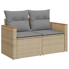 Beige material tuinset met waterdichte tas en opbergfunctie - Tuinsets