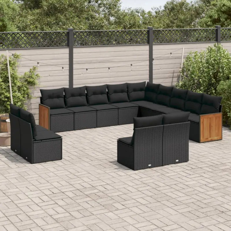 Beige materialen loungeset met gepoedercoat staal en comfortabele afmetingen - Grijs / Met tafel - Tuinsets
