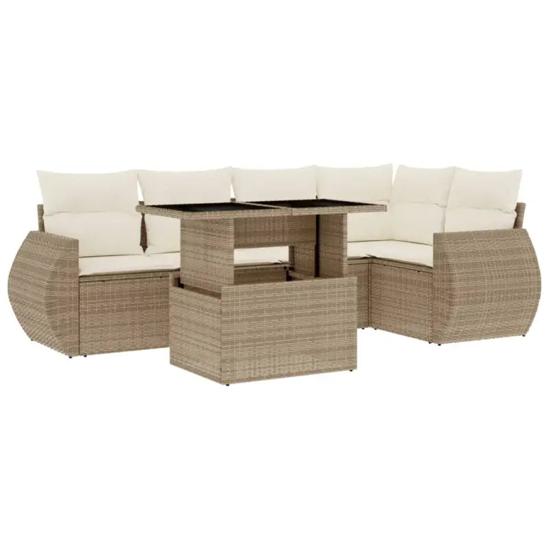 Beige tuininformatie met gepoedercoat staal en juiste afmetingen - Tuinsets