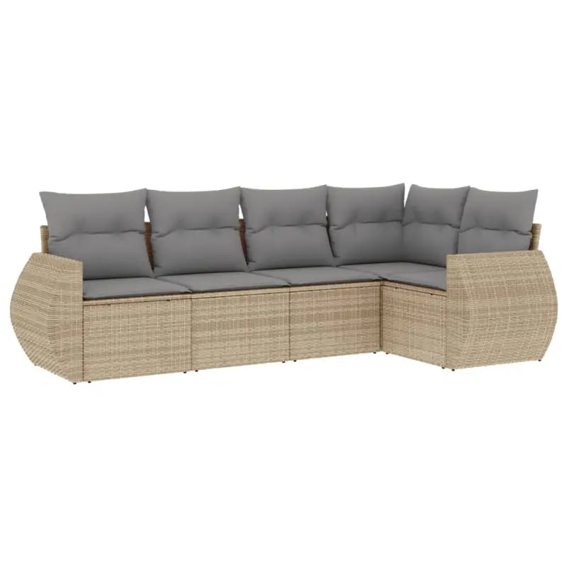 Beige tuinset met gepoedercoat staal en waterdichte tas voor buitengebruik - Tuinsets