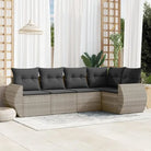 Beige tuinset met gepoedercoat staal en waterdichte tas voor buitengebruik - Lichtgrijs / Zonder tafel - Tuinsets