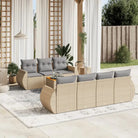 Beige tuinset met gepoedercoat staal en waterdichte tas voor buiten ontspannen - Beige en grijs - Tuinsets
