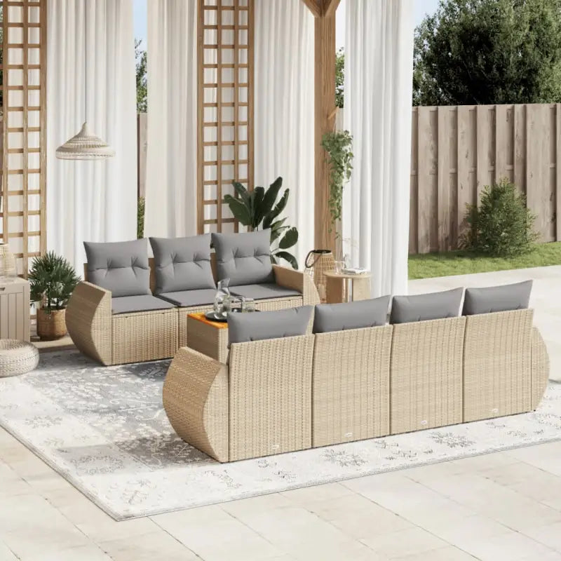 Beige tuinset met gepoedercoat staal en waterdichte tas voor buiten ontspannen - Tuinsets