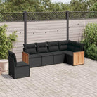 Beige tuinset met waterdichte tas en gepoedercoat staal voor buitenplezier - Zwart / Zonder tafel - Tuinsets