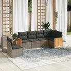 Beige tuinset met waterdichte tas en gepoedercoat staal voor buitenplezier - Grijs / Zonder tafel - Tuinsets