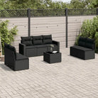 Beige tuinset van gepoedercoat staal met comfortabele afmetingen - Zwart / Met tafel - Tuinsets